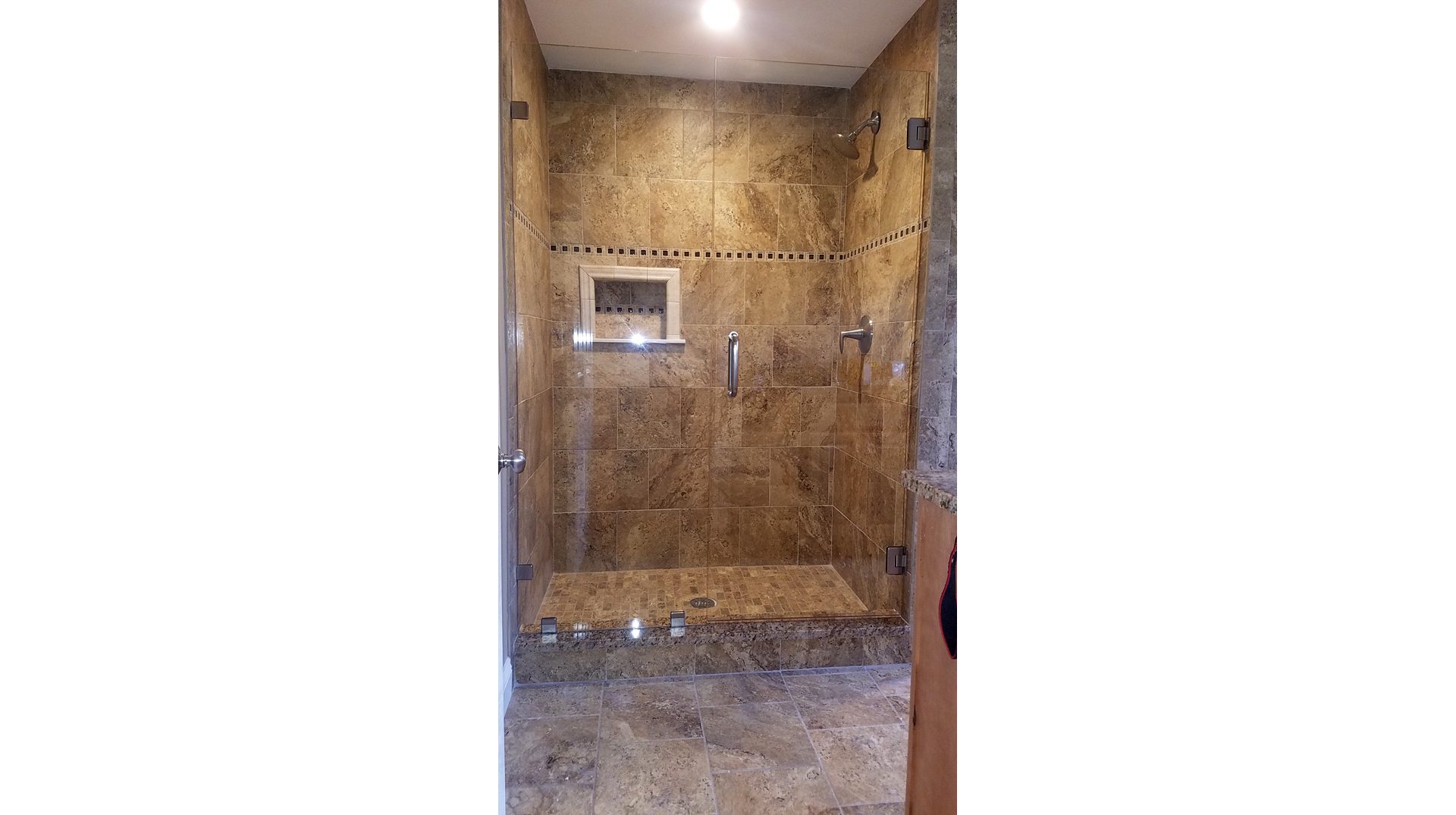 Frameless Shower Door in Taunton
