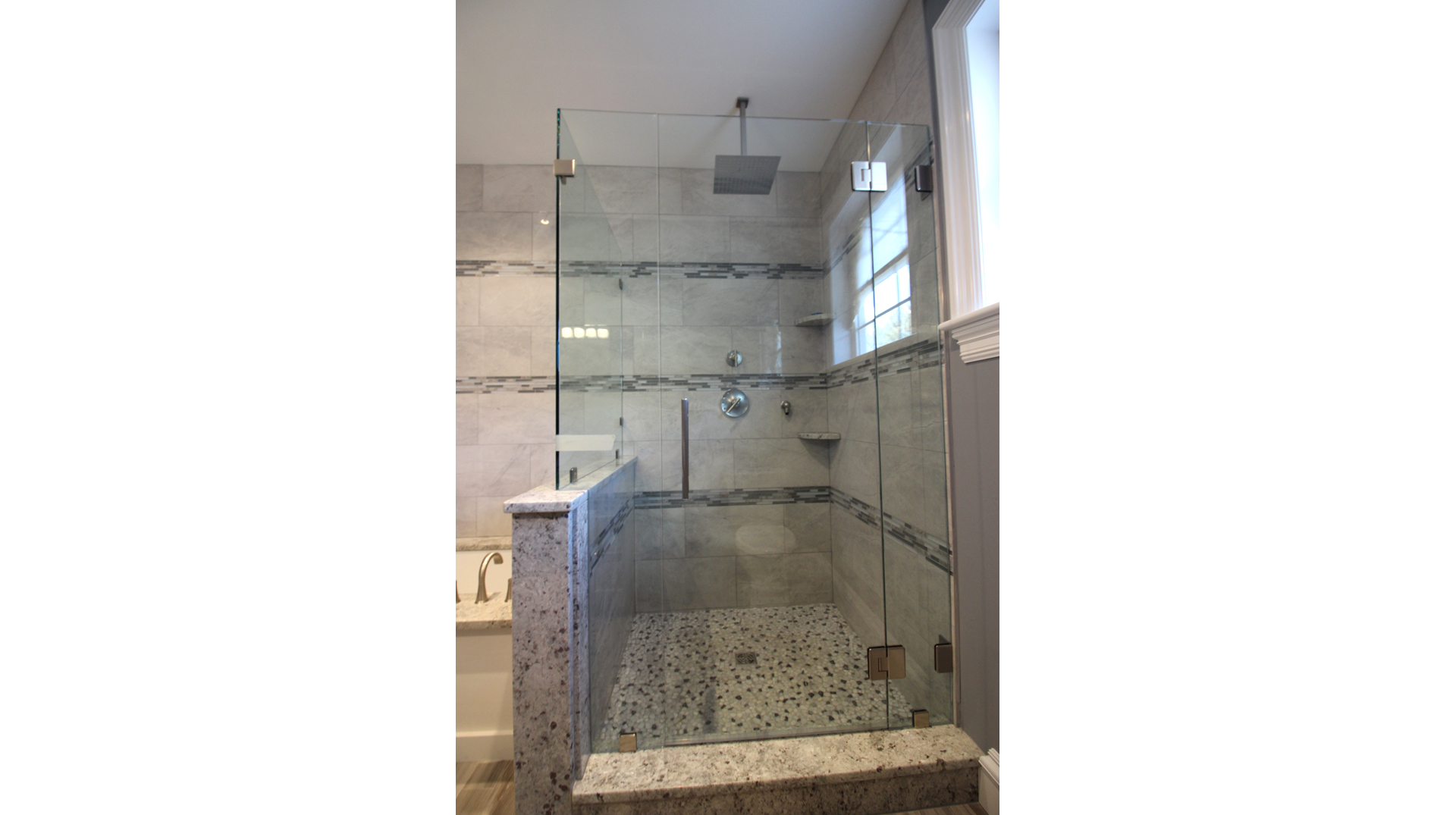 Westport Frameless Glass Shower Enclosure Signature Glass Inc