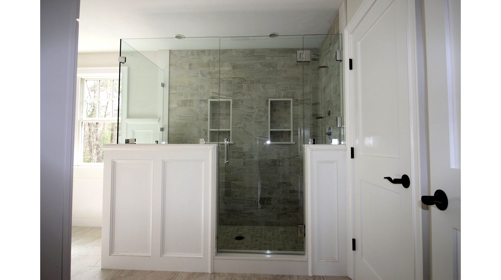 Frameless Shower Enclosure in Bridgewater MA