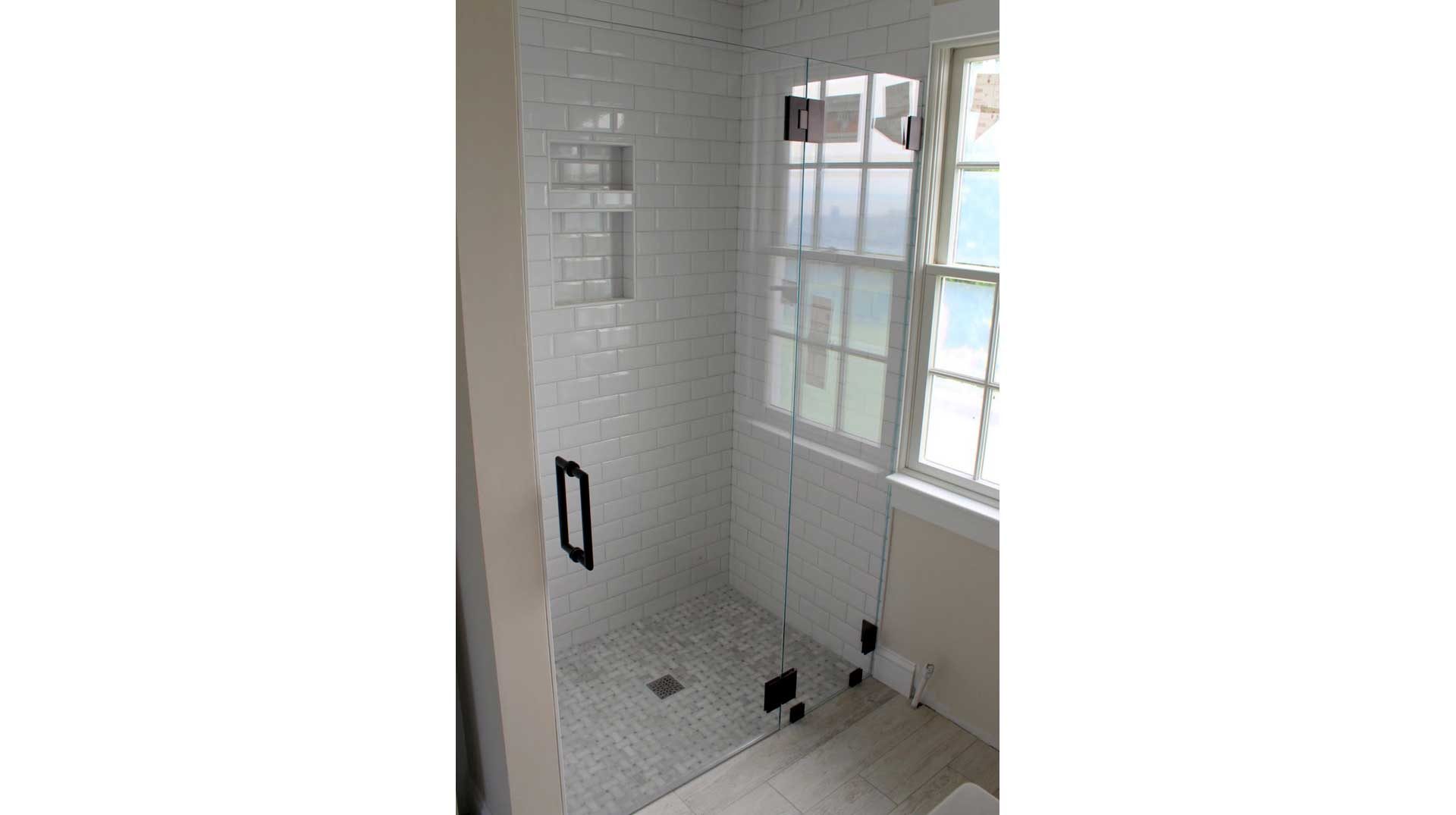 frameless glass shower door duxbury ma
