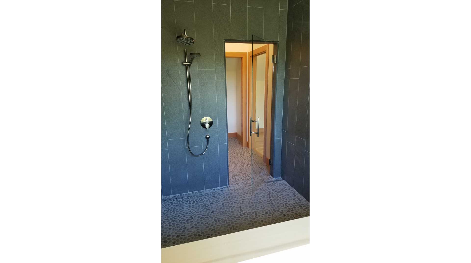 Frameless Shower Door in East Falmouth