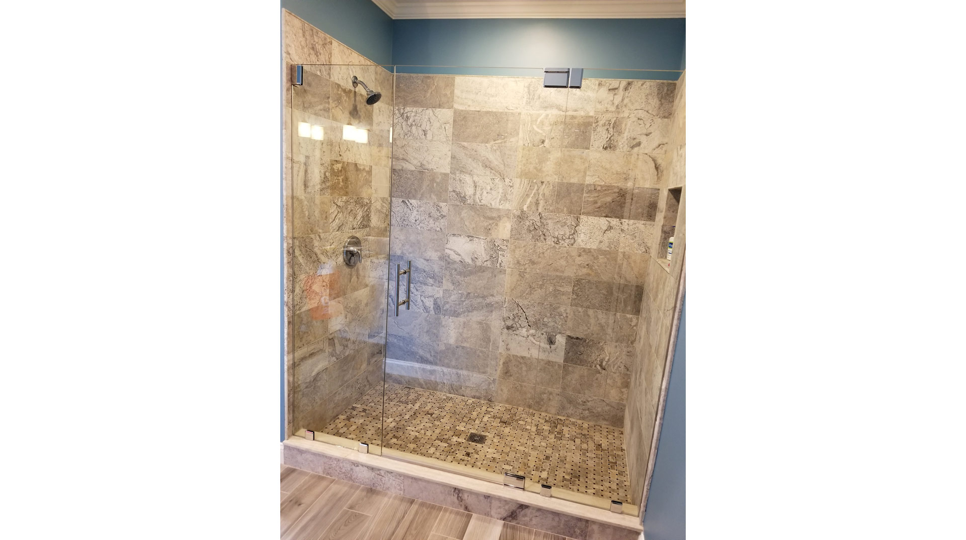 Frameless Shower Enclosure In Falmouth Ma Signature Glass Inc