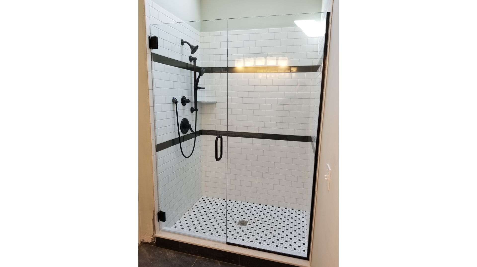 Frameless Shower Enclosure in Norfolk MA