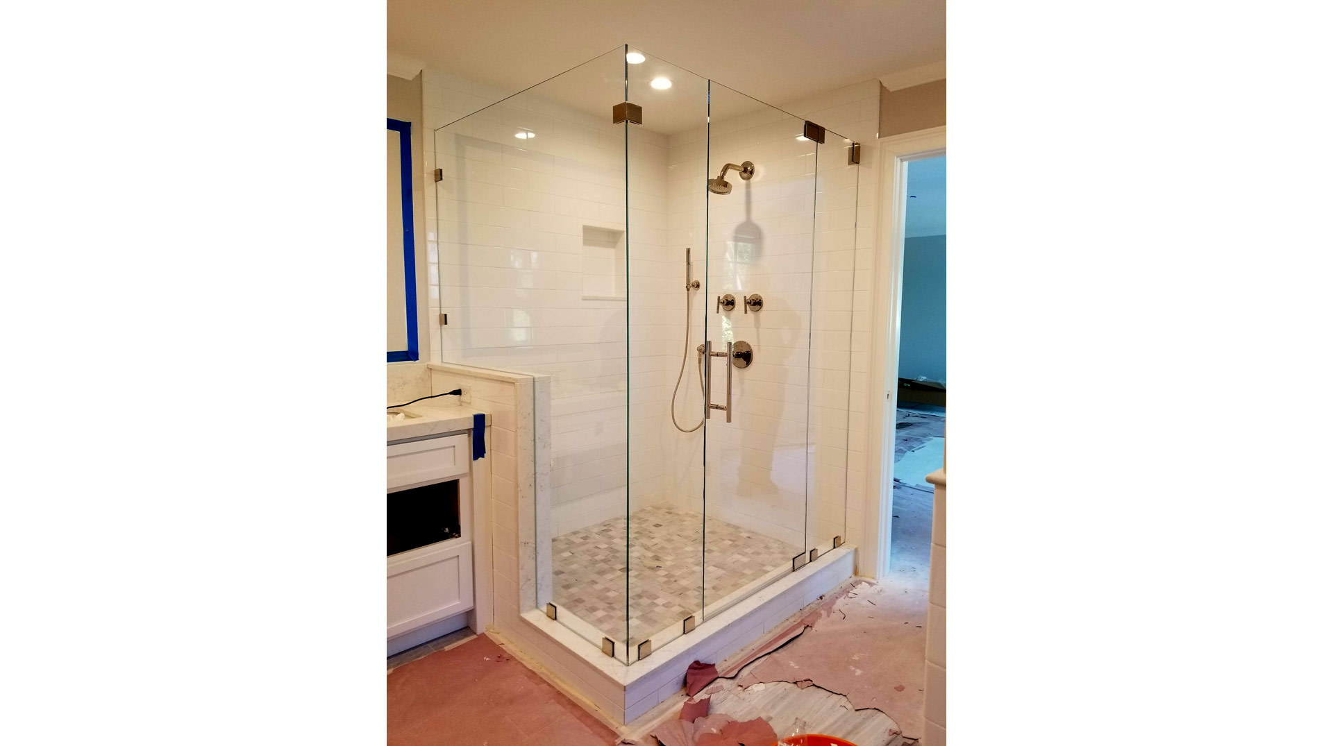 Frameless Walk In Shower Enclosure Milton Signature Glass Inc